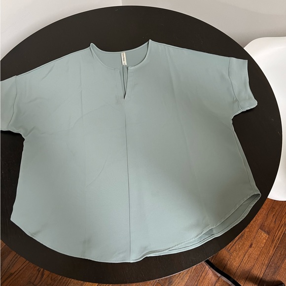 Zenana Premium 2X Sage Green Top - Picture 4 of 6